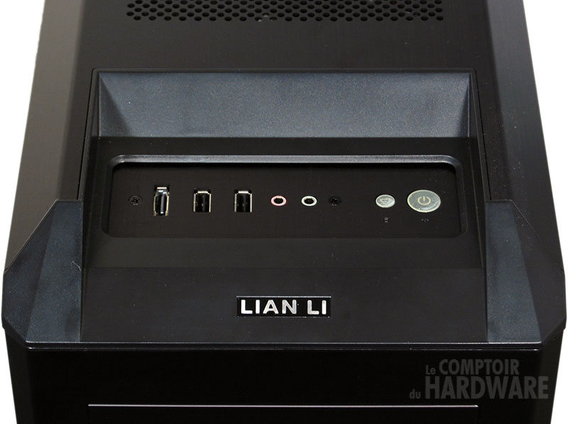 Lian Li PC-B25F connectiques