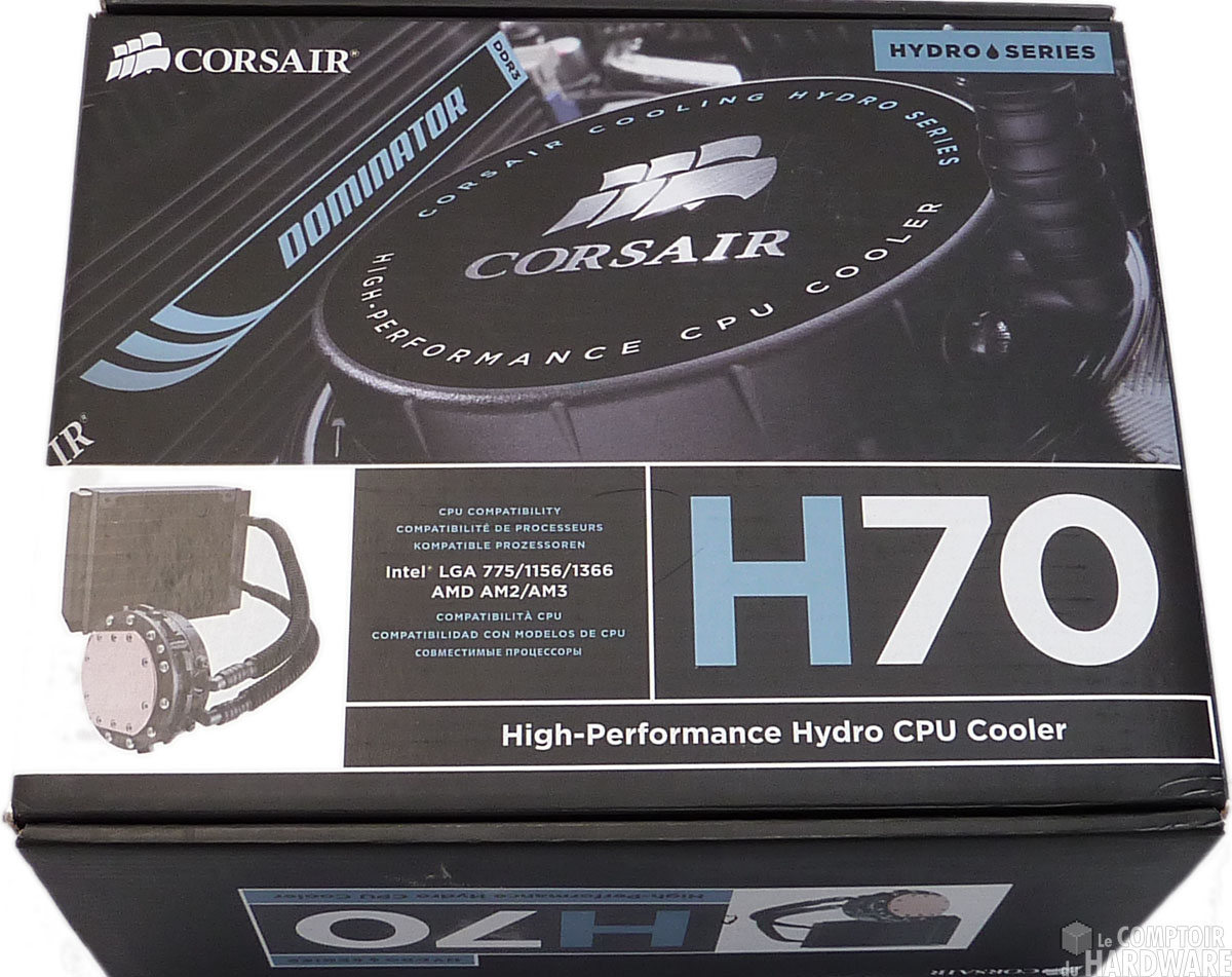 Corsair H70 : la boiboite