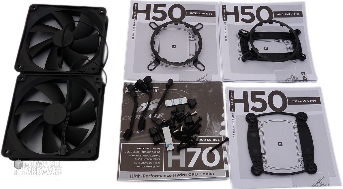 Corsair H70 : et le bundle !