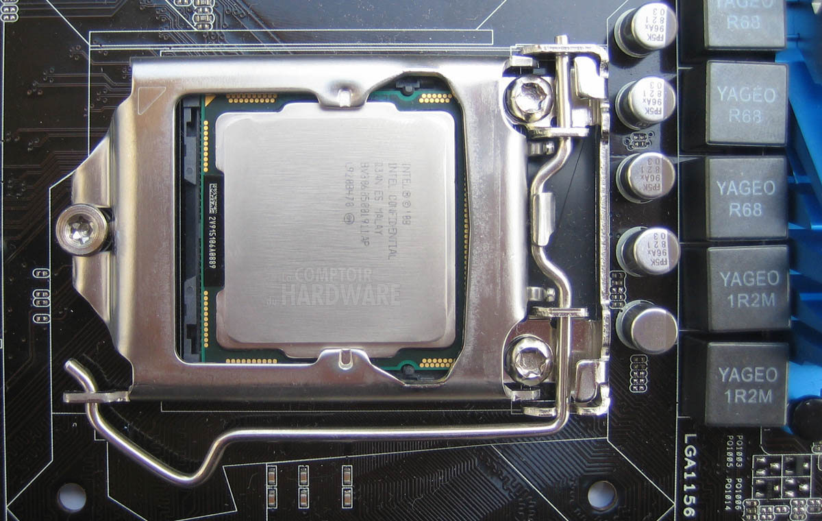 Socket LGA 1156 verouillé 