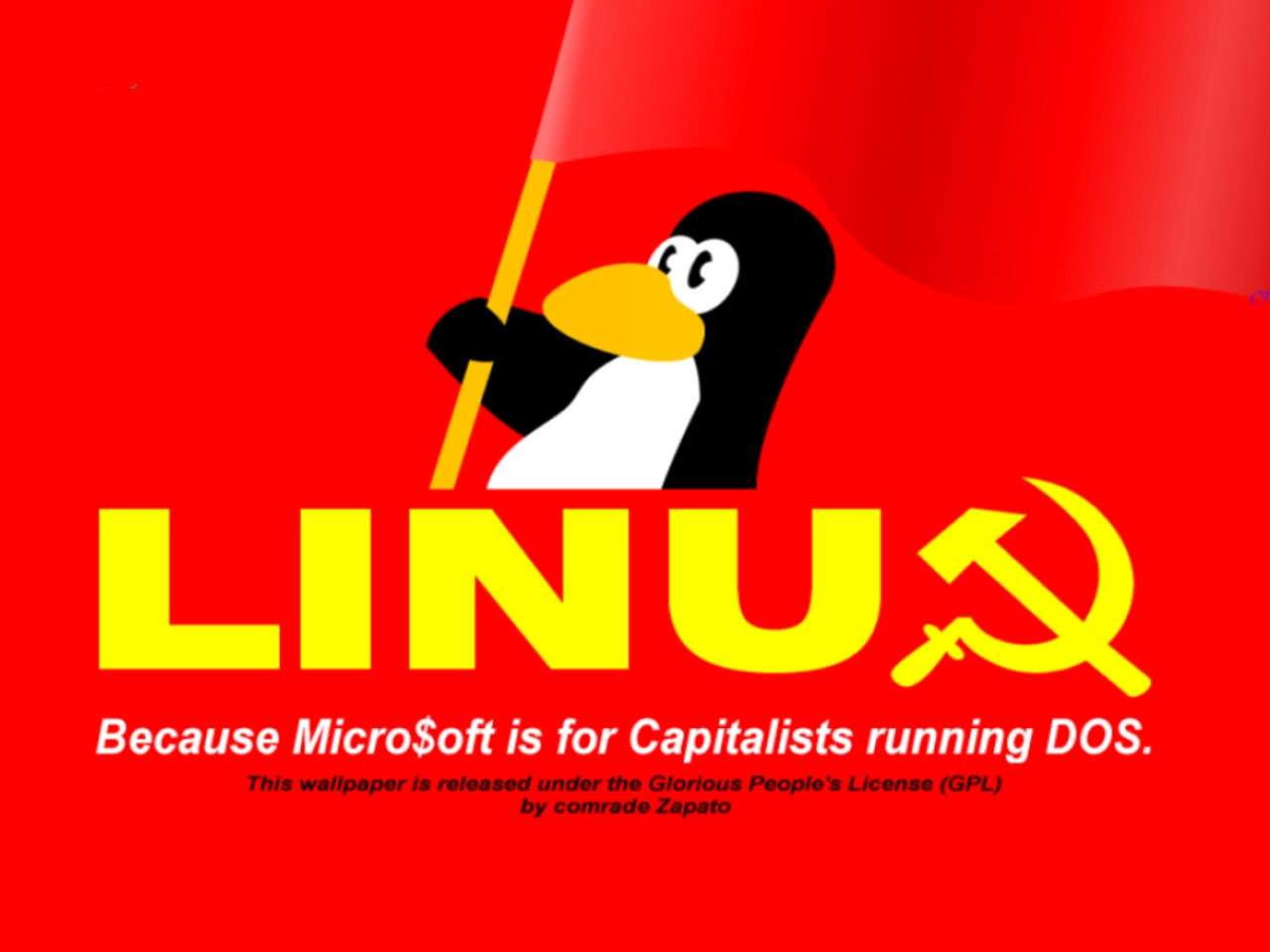 Linux camarade, Linux !