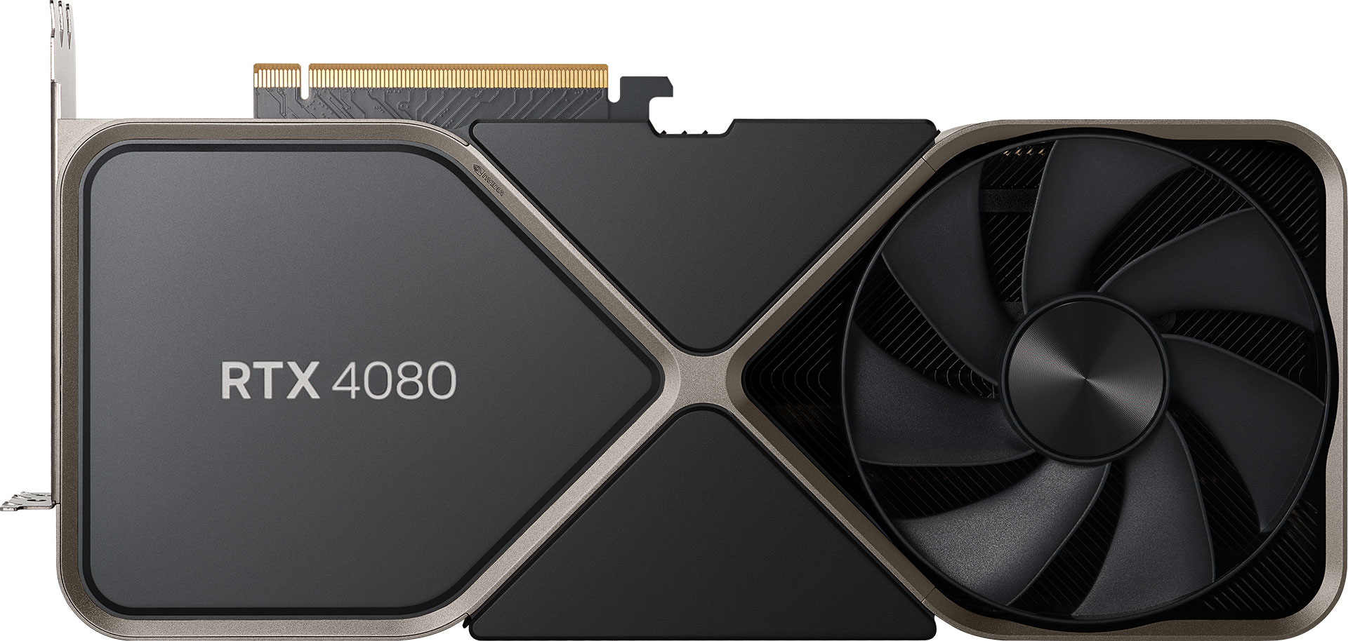 RTX 4080 FE : Face arrière