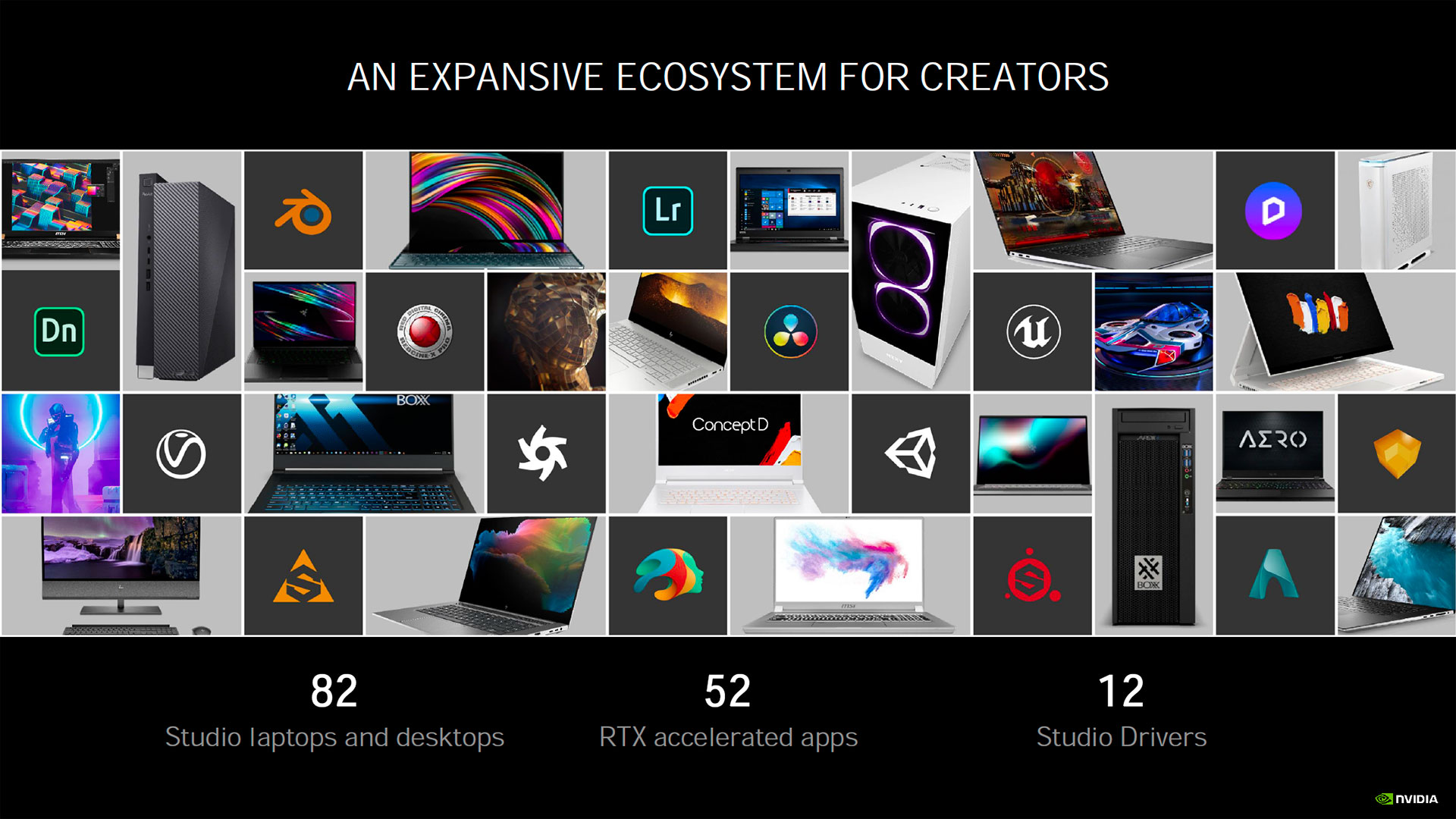 Applications tirant parti de Studio