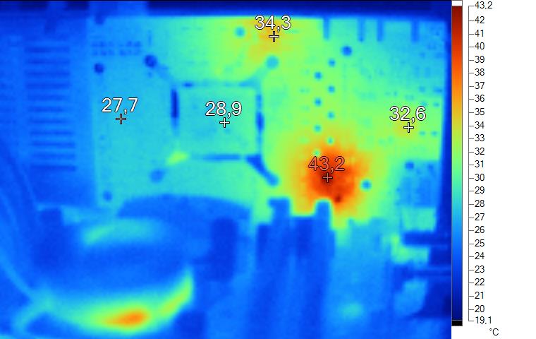 Imagerie Thermique Gainward GTX 670 Phantom au repos