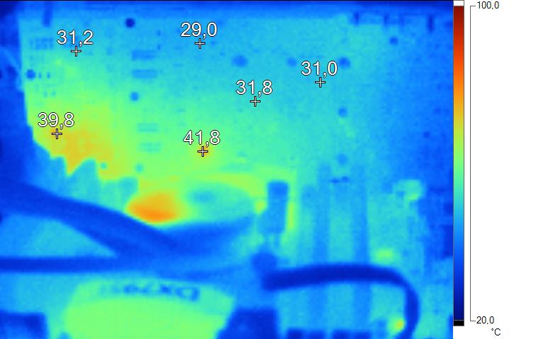 Imagerie Thermique Gigabyte GV-N770OC-2GD au repos