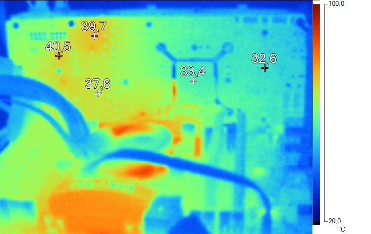 Imagerie Thermique Gainward GTX 780 Phantom au repos