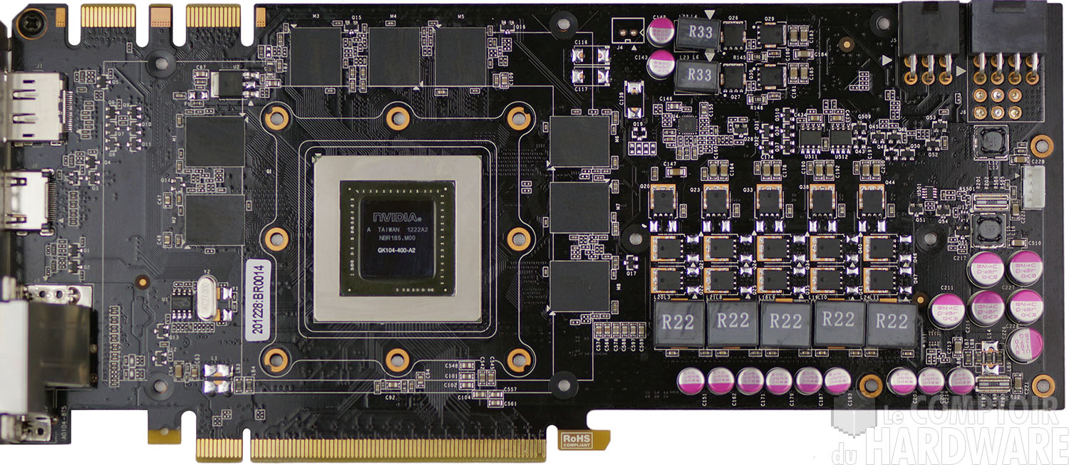 Point of View GTX 680 TGT Beast : carte nue
