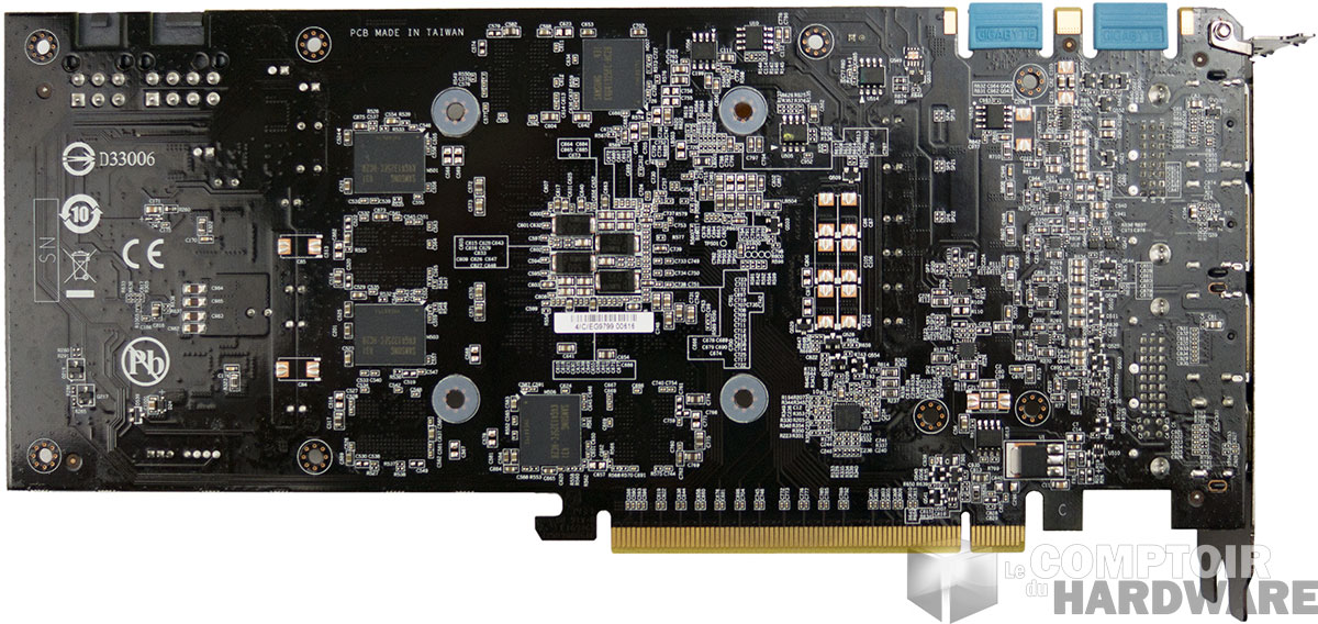 Gigabyte GTX 970 G1 Gaming : carte nue