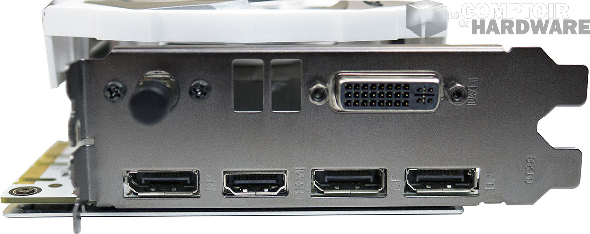 KFA2 GTX 980 HOF : connecteurs