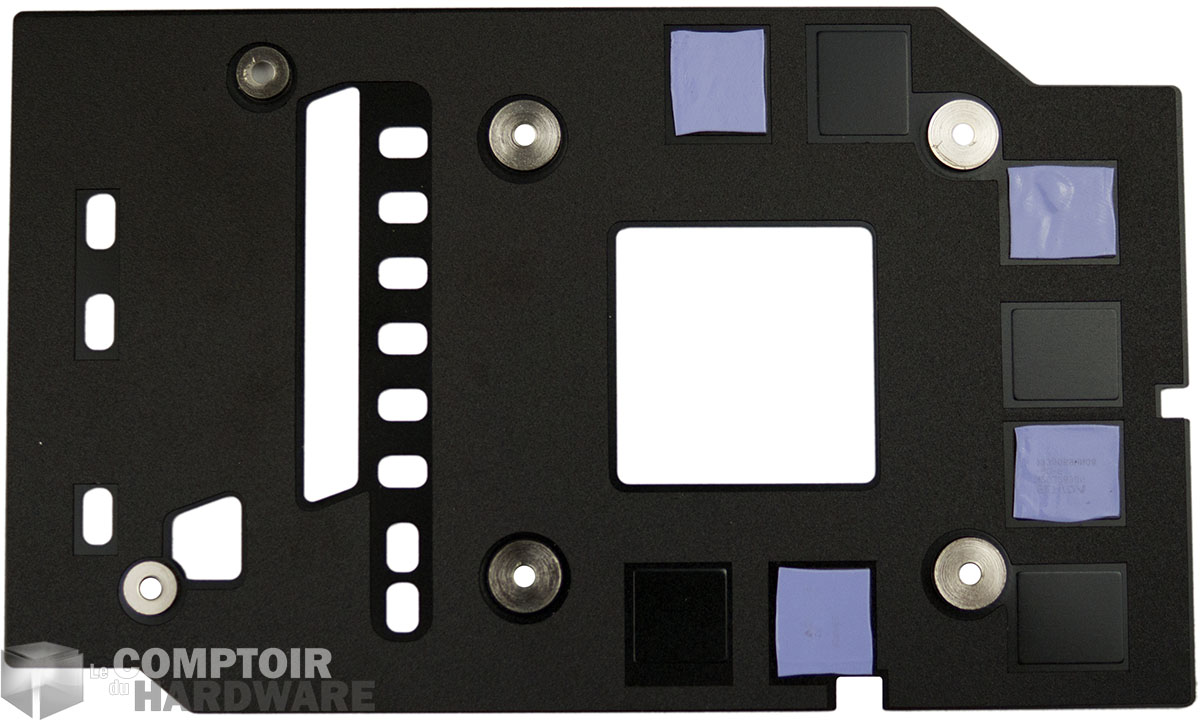 MSI N760 ITX : backplate