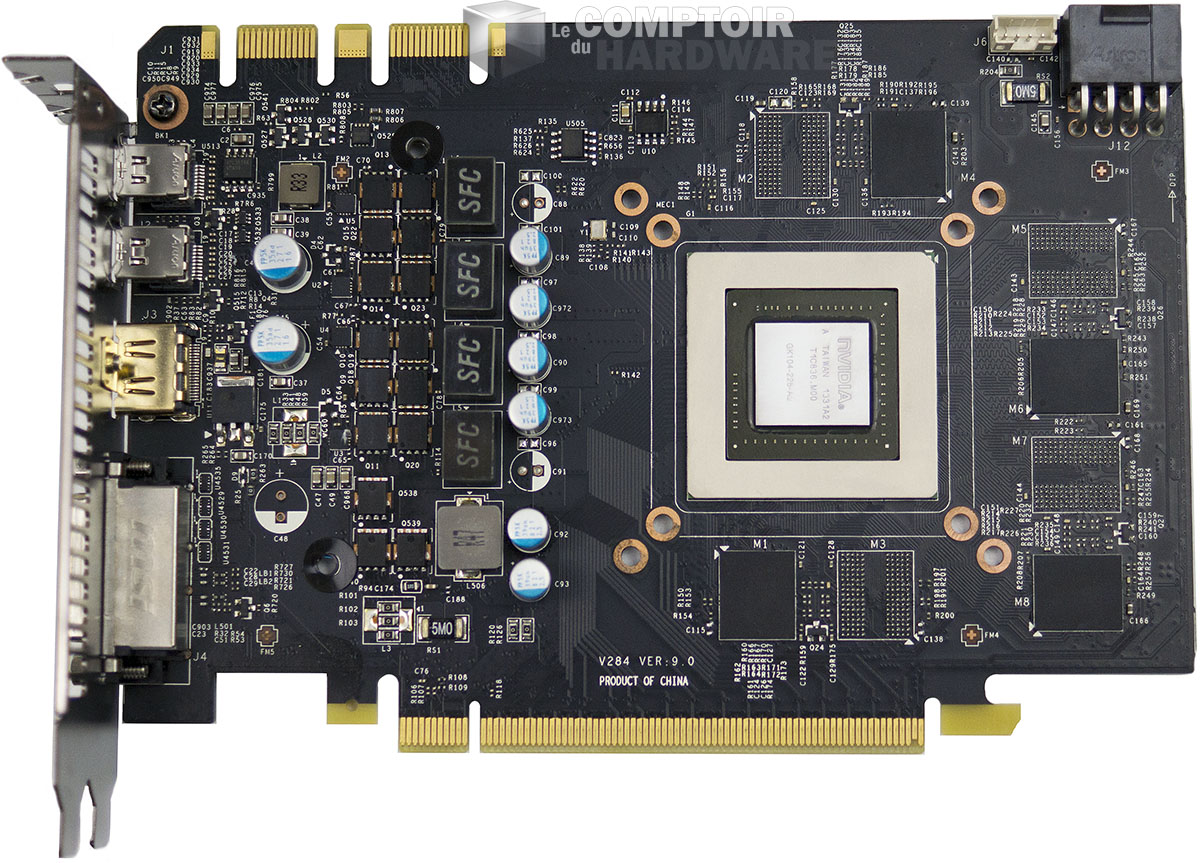 MSI N760 ITX : carte nue