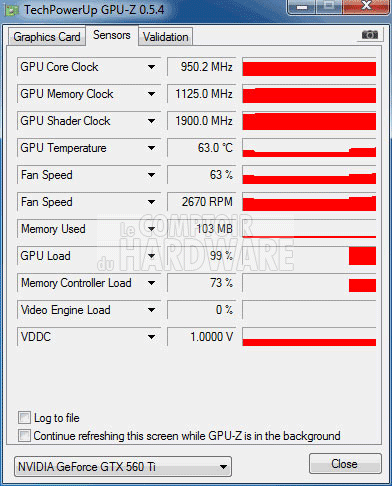 gigabyte gtx560ti gpuz oc tension