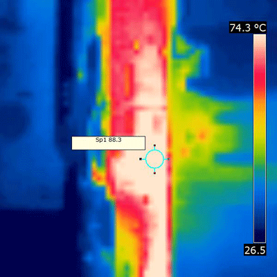 gigabyte hd6970 oc2 gpu thermographie