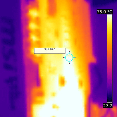 msi gtx560ti tf2 gpu thermographie ir