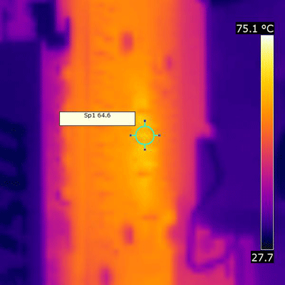 msi hd6950 tf2 gpu thermographie ir