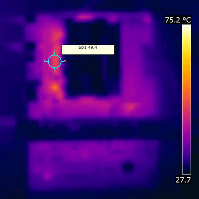 msi hd6950 tf2 idle thermographie ir