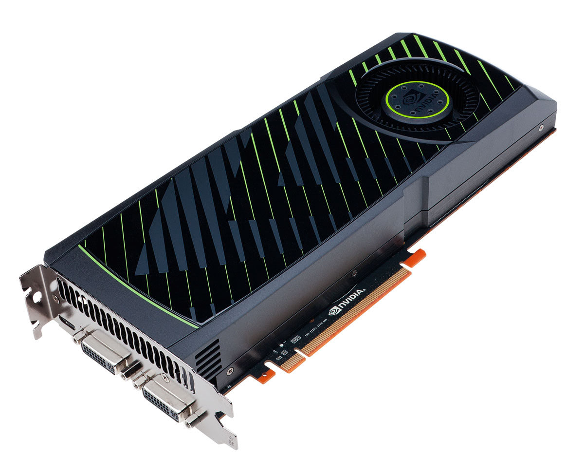 nVIDIA GeFORCE GTX 570 3 quarts