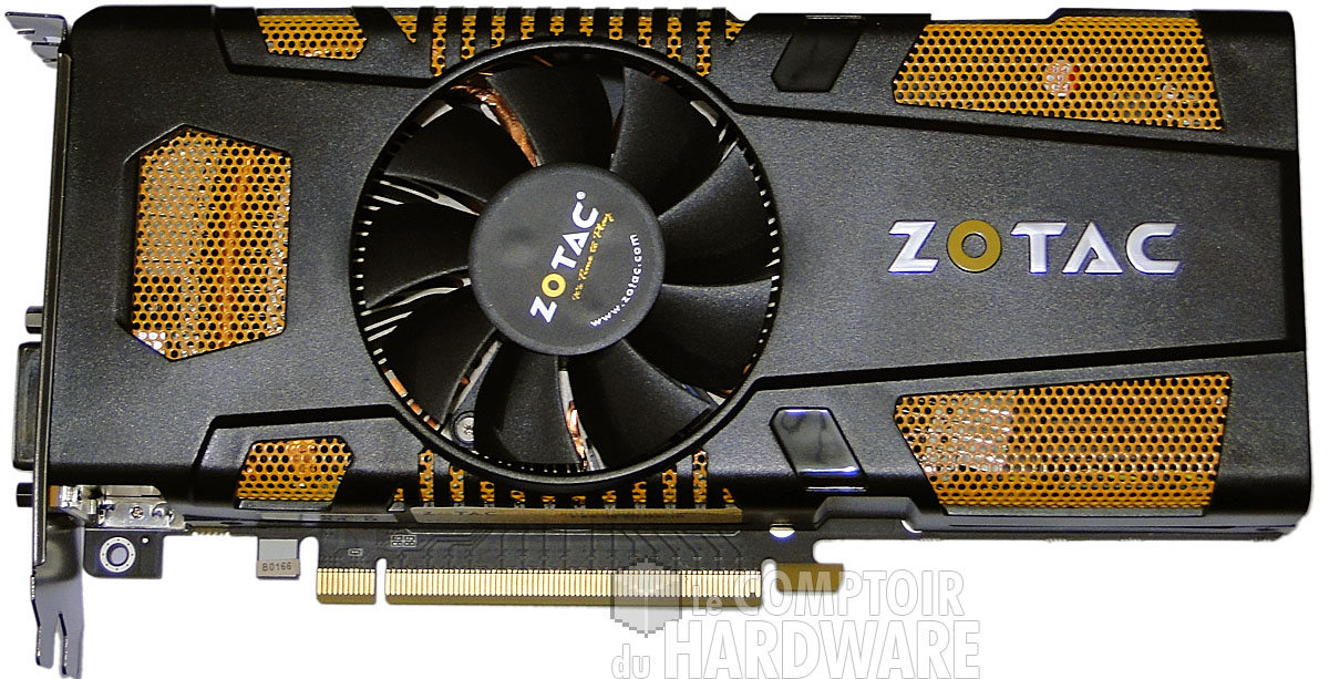 Zotac GeFORCE GTX 560 Ti Limited Edition 448 Cores recto