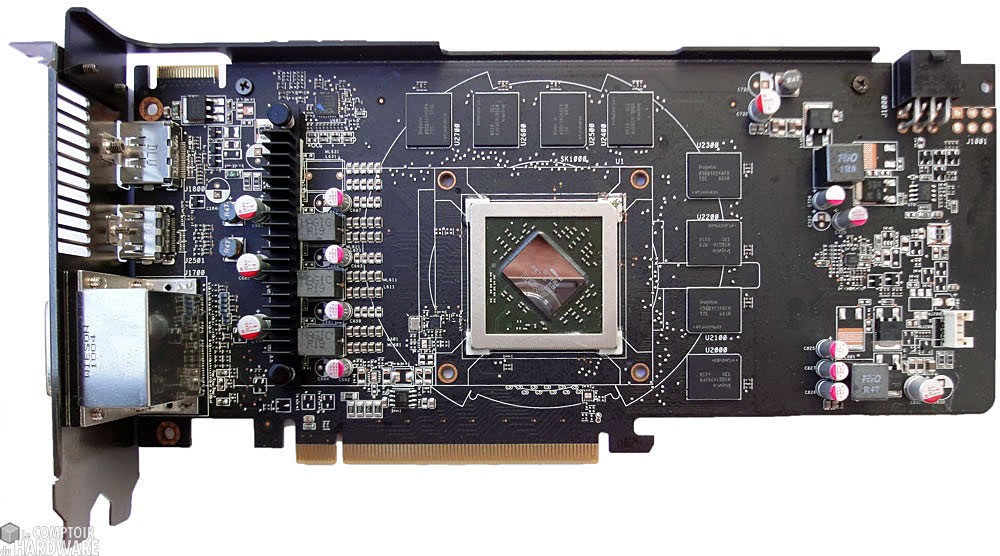 PCB Asus 6850 Top