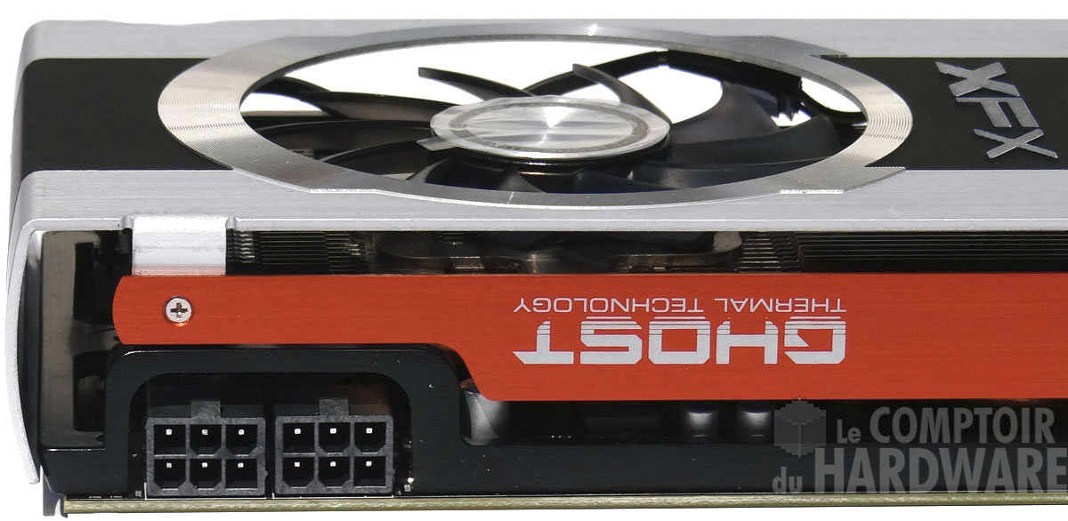 XFX R7870 Overclocked Double Dissipation : alimentations PCIE