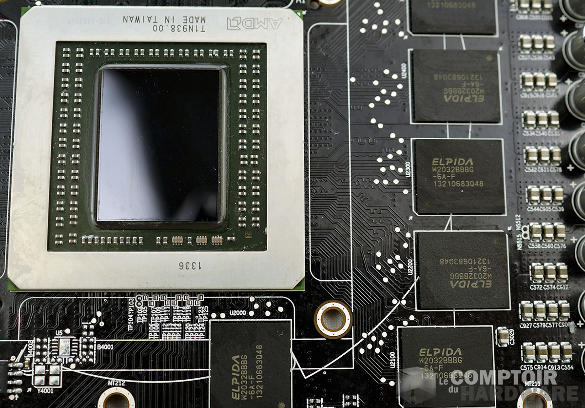RADEON R9 290X : GPU et mémoire
