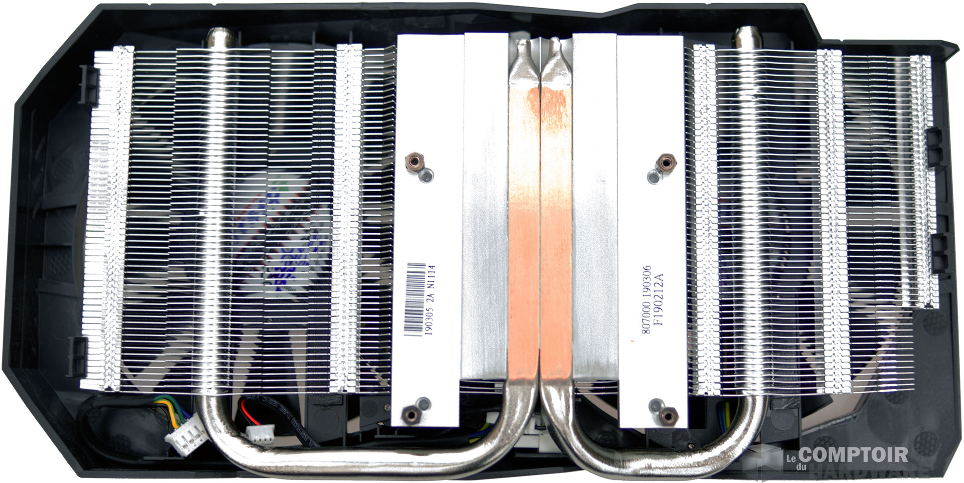 ASUS ROG Srix GTX 1650 OC : radiateur
