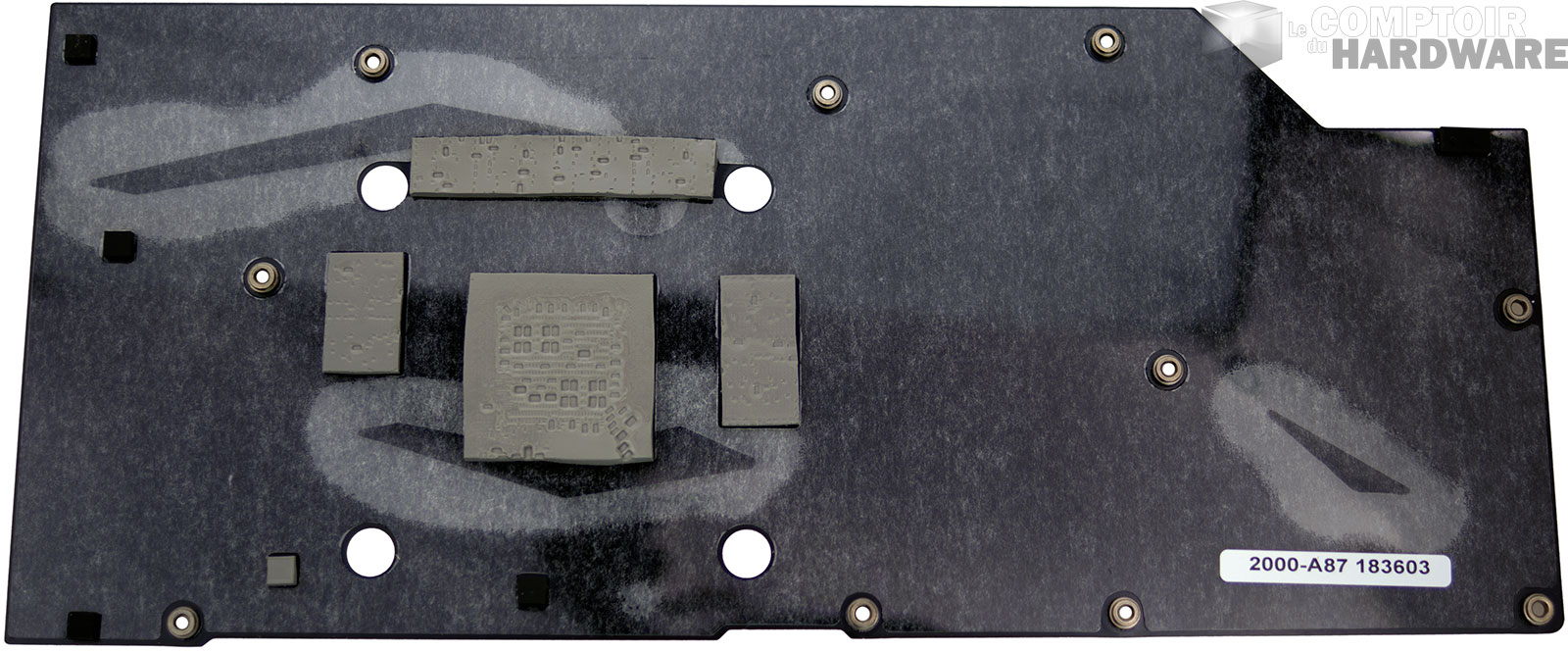 MSI RTX 2070 ARMOR : plaque arrière