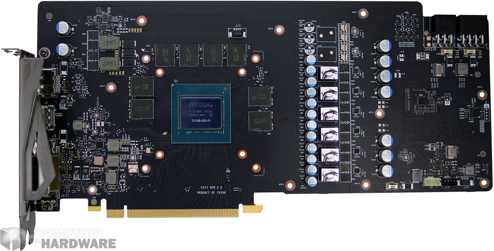 MSI RTX 2070 ARMOR : PCB