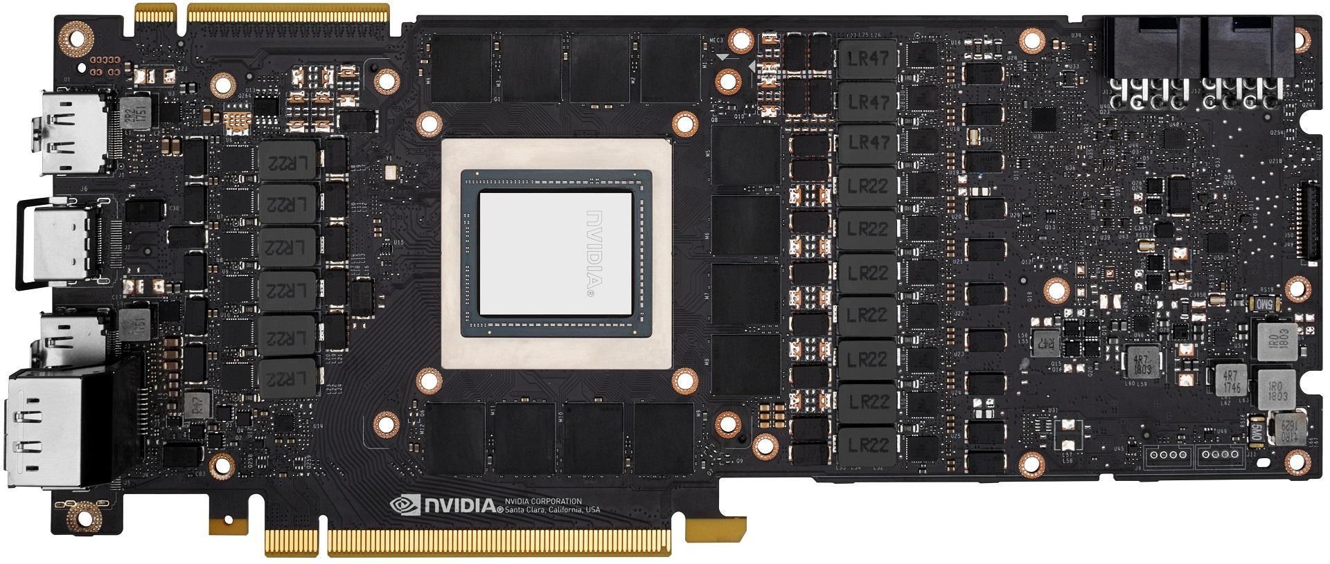 face avant PCB RTX 2080 Ti