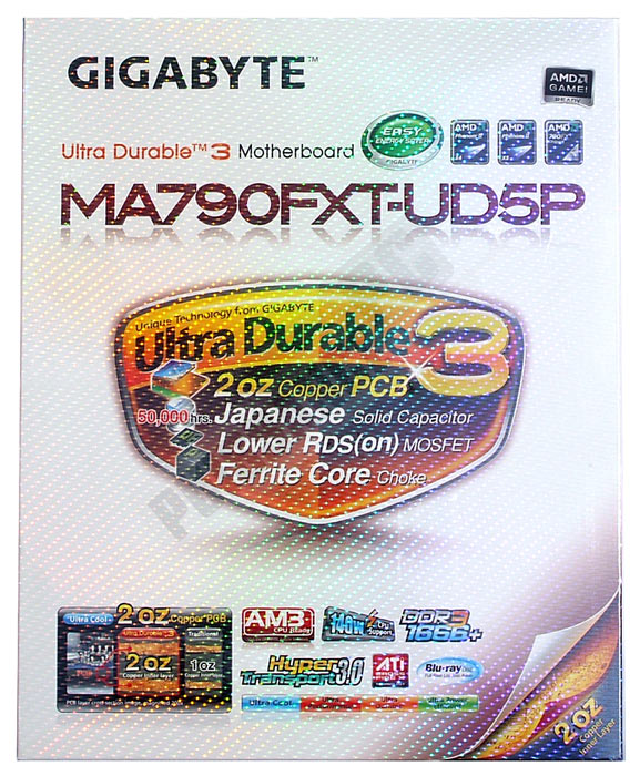 gigabyte 790fxt ud5p box puissance-pc