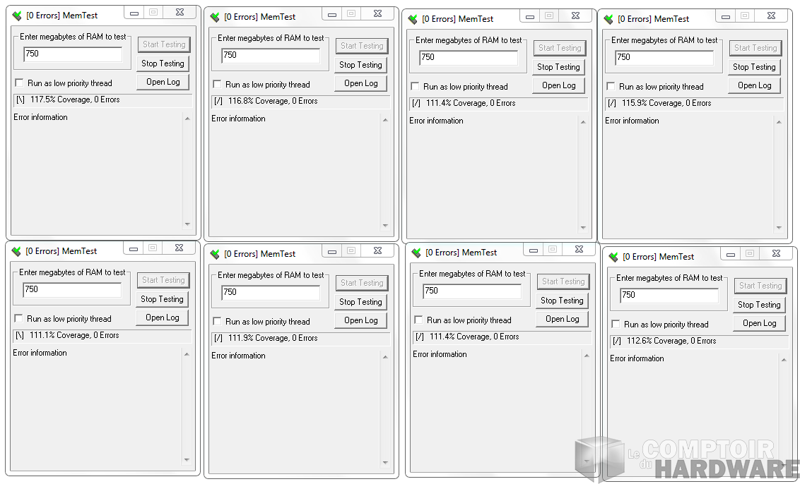 HCI MemTest