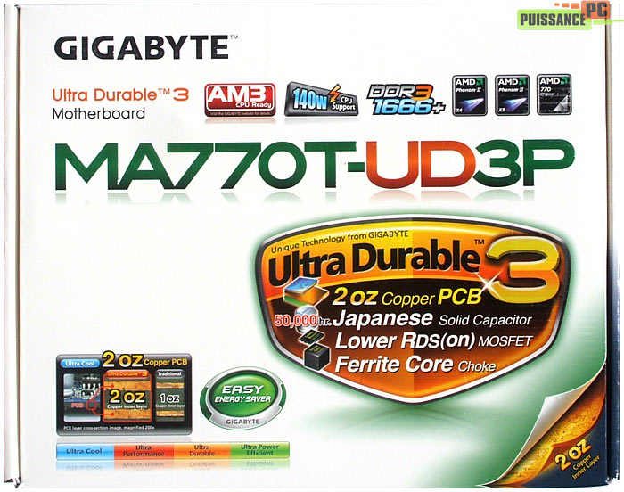 boite gigabyte 770t ud3p