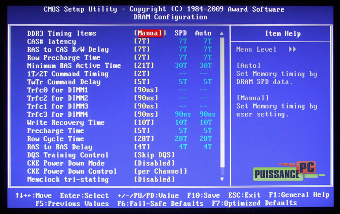 mémoire gigabyte 770t ud3p