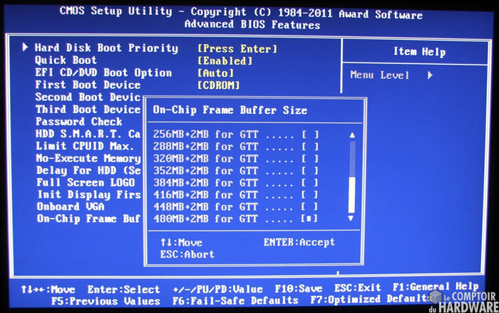 gigabyte z68x ud3h b3 bios framebuffer