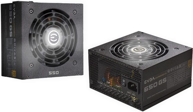 EVGA SuperNova 650GS et 550GS