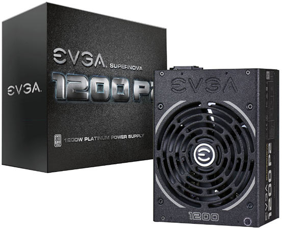 Une alimentation 1200W Platinum chez EVGA - Le comptoir du hardware