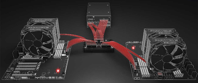 phanteks power splitter demo