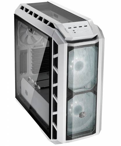 coolermaster h500p mesh white front