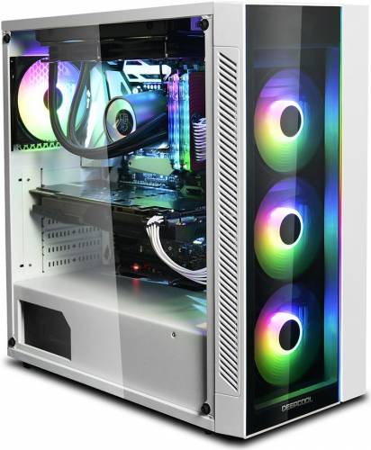 deepcool matrexx 55 add rgb silver complet