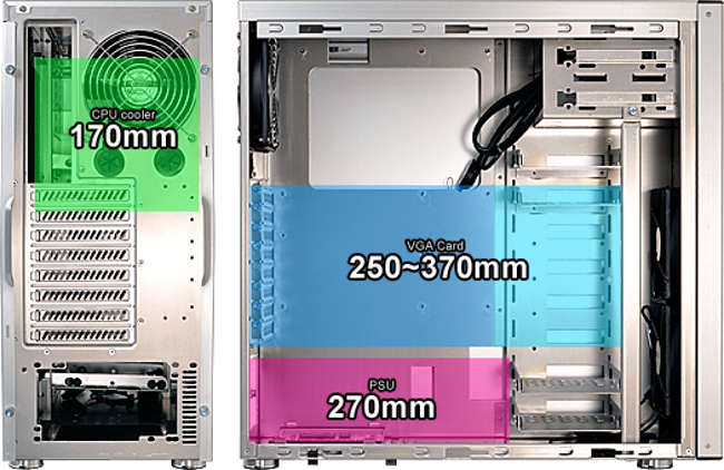 lianli pc 7n ouvert