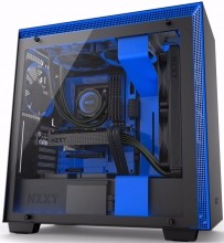 NZXT H700i noir mat et bleu [cliquer pour agrandir]