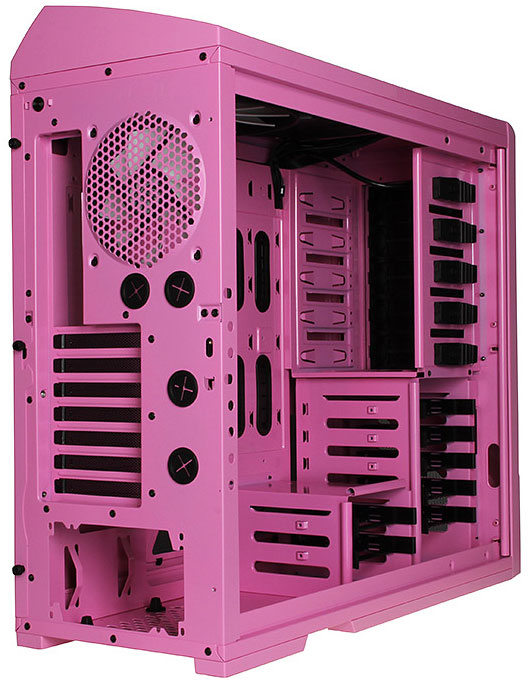 NZXT Phantom Rose vue trois quart