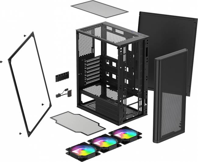 silentiumpc ventum vt2 evo argb vue explosee