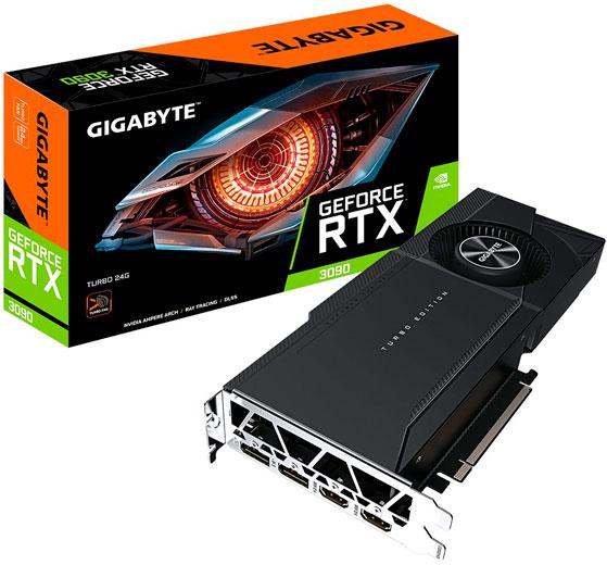 gigabyte rtx3090 turbo box