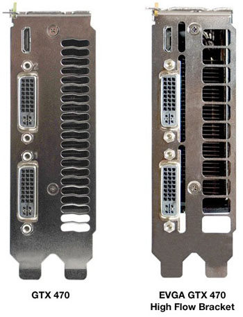 evga gtx470 superclocked + grilles