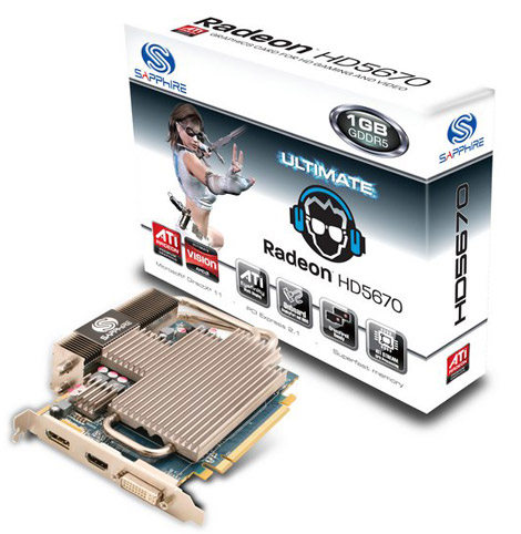 sapphire hd5670 ultimate edition boite