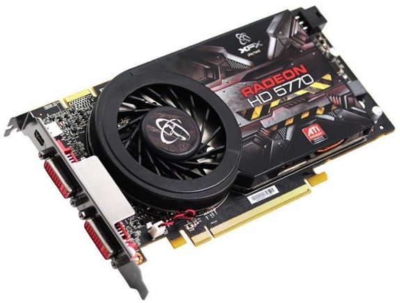 xfx hd5770 single slot