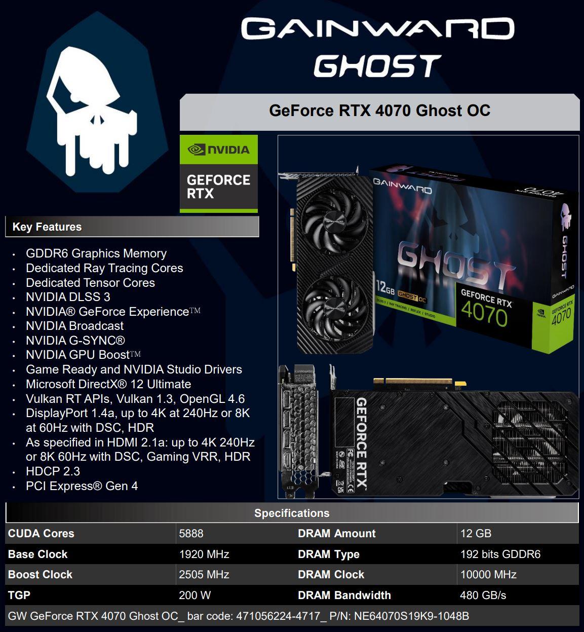 Vous ne l'attendiez pas, mais elle arrive : la RTX 4070 GDDR6