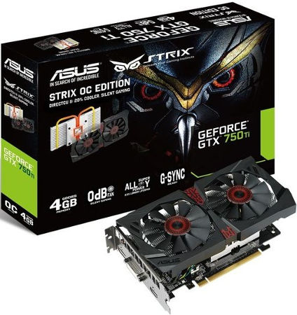 ASUS GTX 750 Ti STRIX 4Go