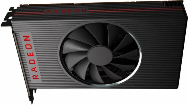 La RX 5500 XT d'AMD, design de référence [cliquer pour agrandir]